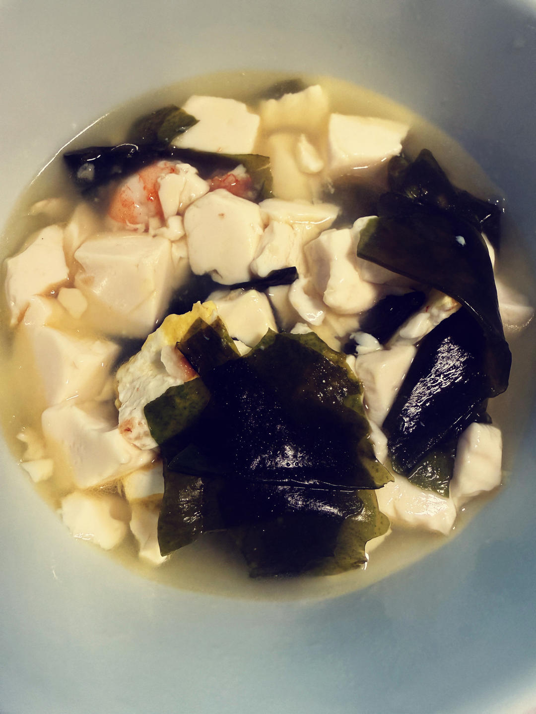 孩子增高汤 | 虾仁豆腐裙带菜汤