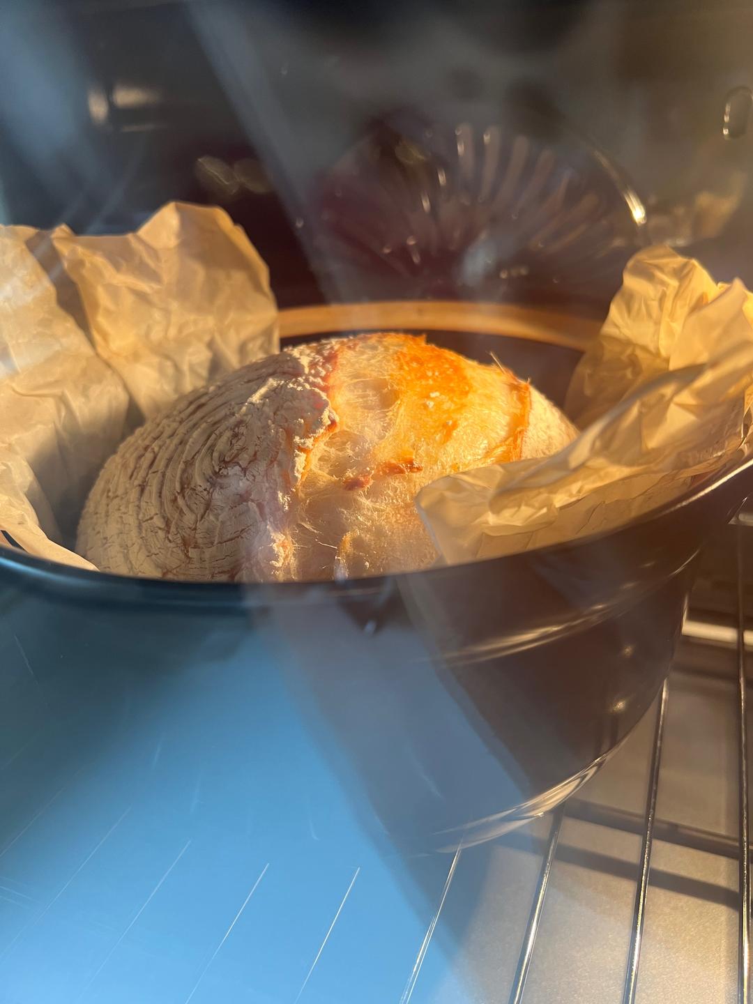 砂锅欧包，没有石板铸铁锅也能烤欧包的做法