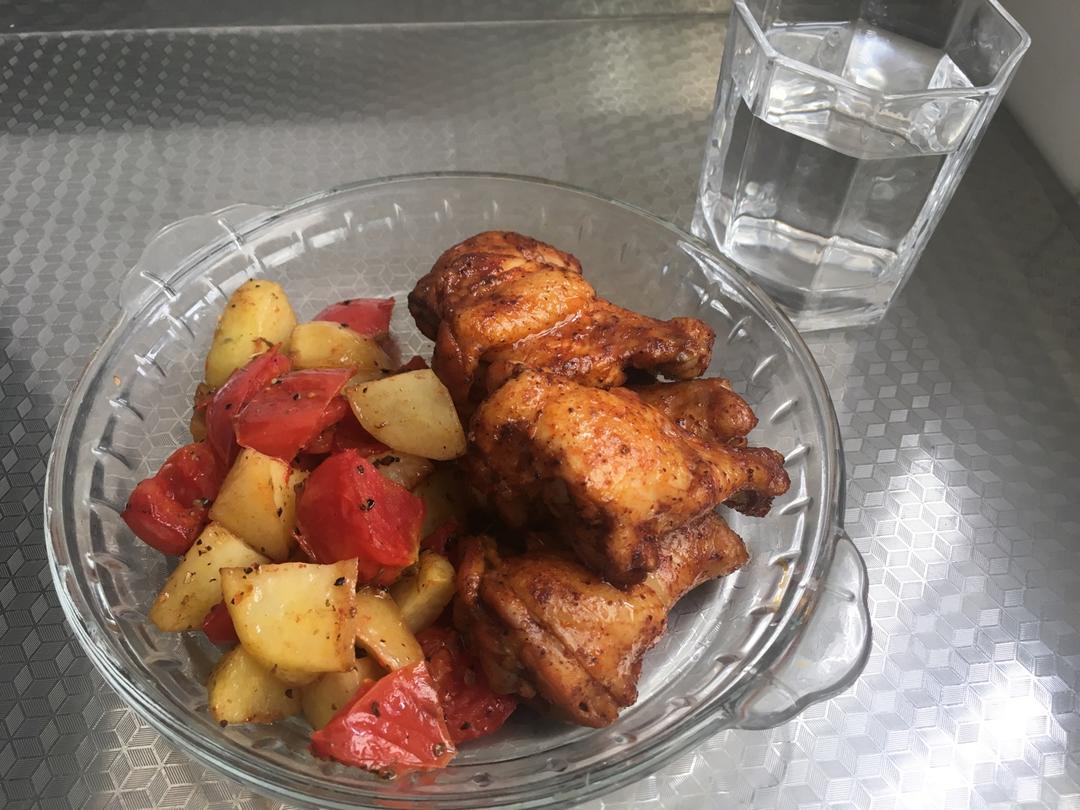 完美版奥尔良烤翅根