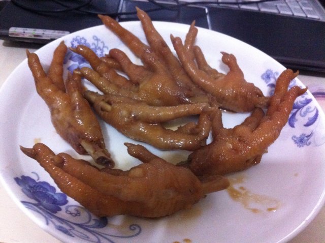 卤鸡爪