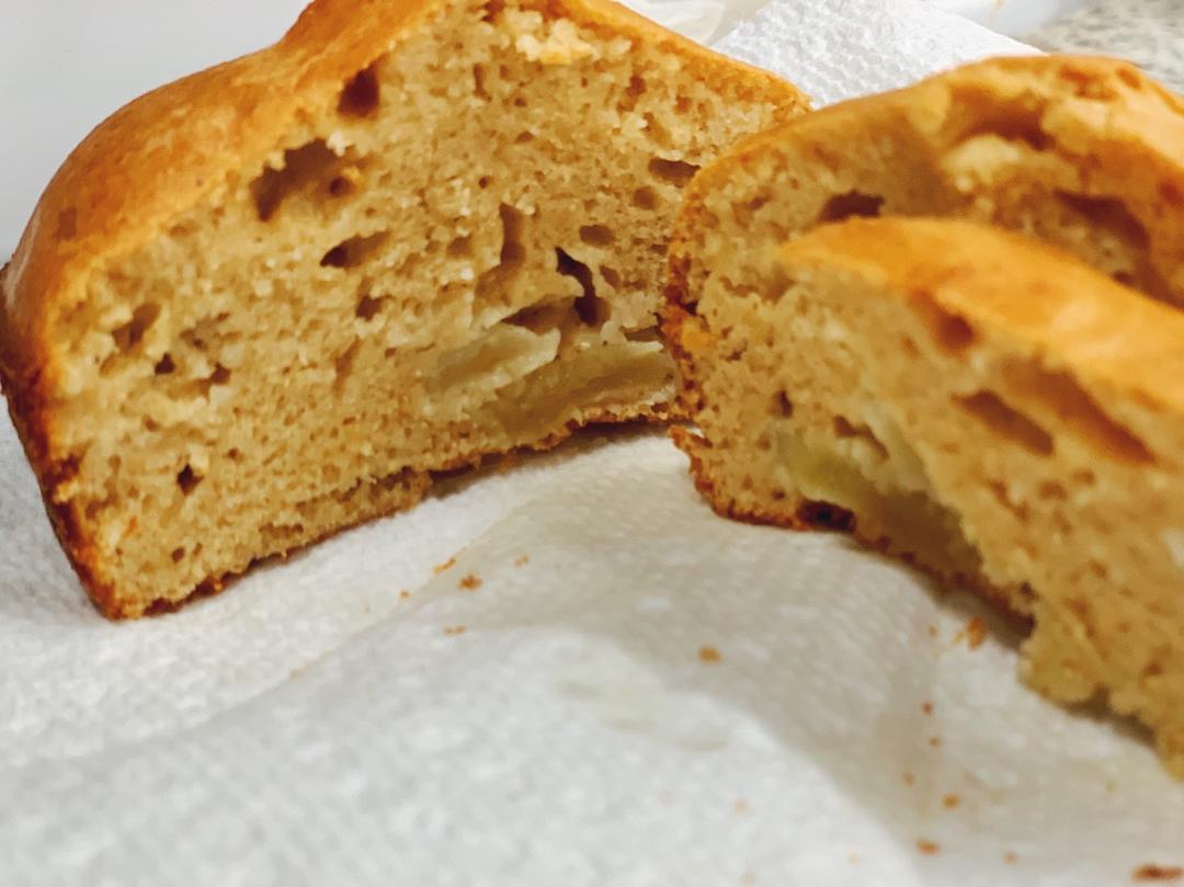 无油红糖苹果蛋糕丨健康·烘焙