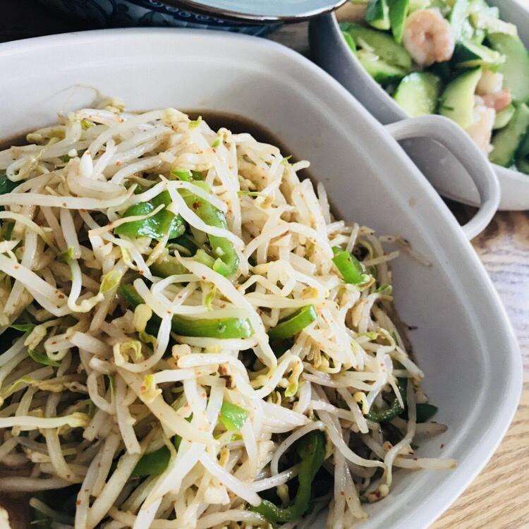 凉拌豆芽