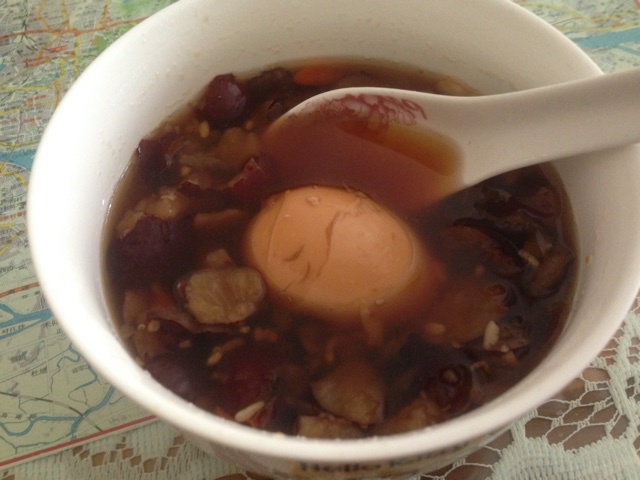 当归红枣鸡蛋汤