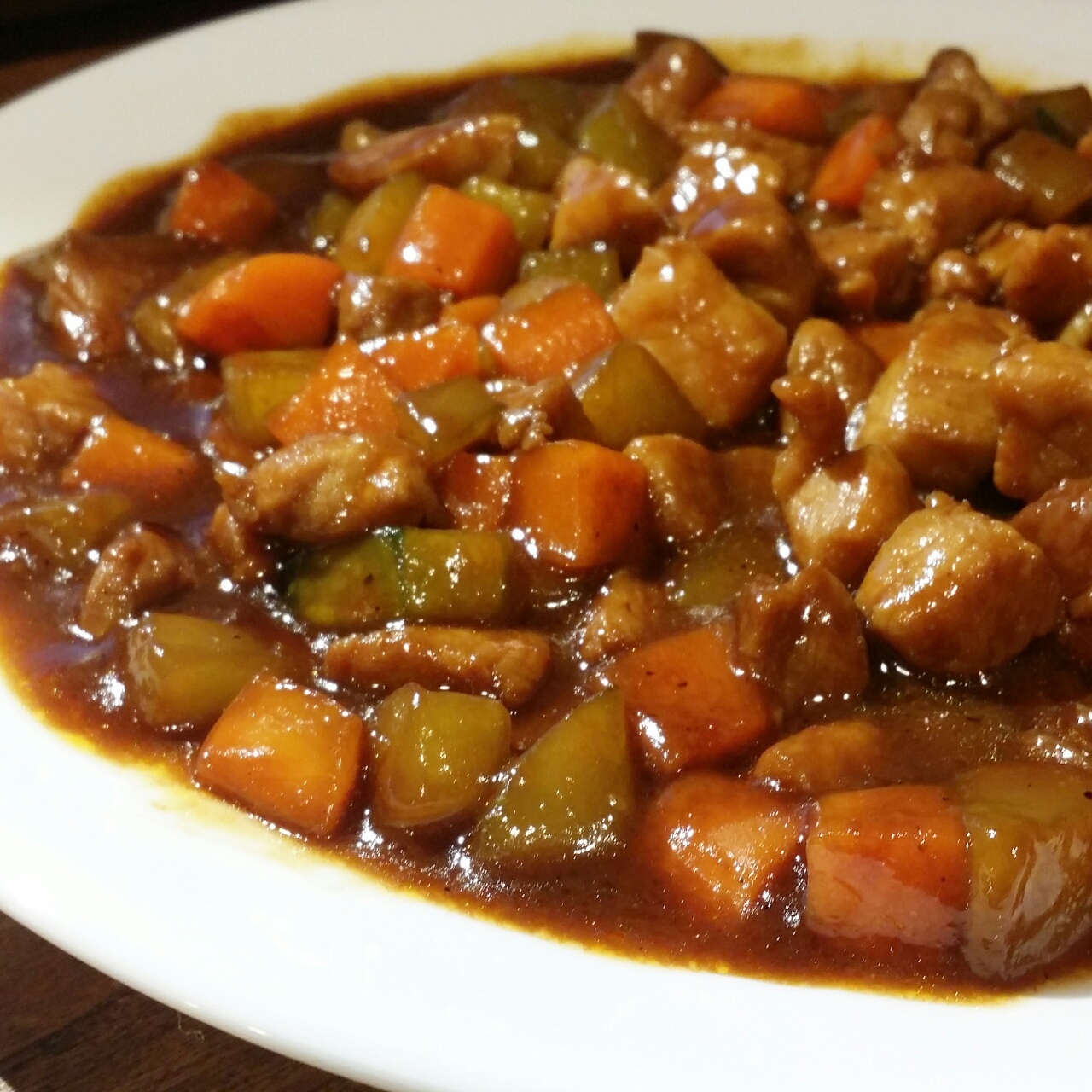 酱爆肉丁