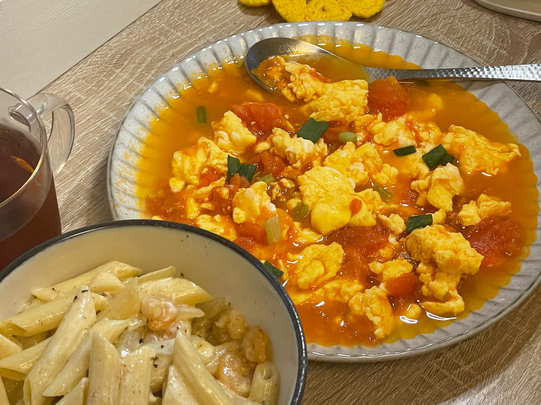 超嫩滑的番茄炒蛋