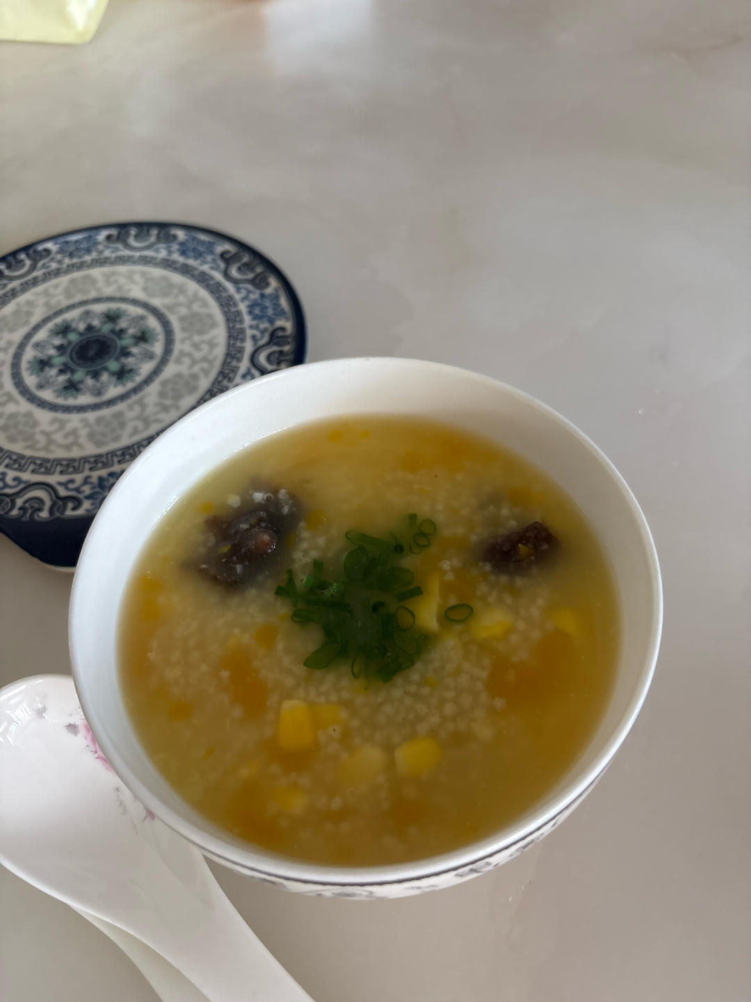 香浓南瓜小米海参粥