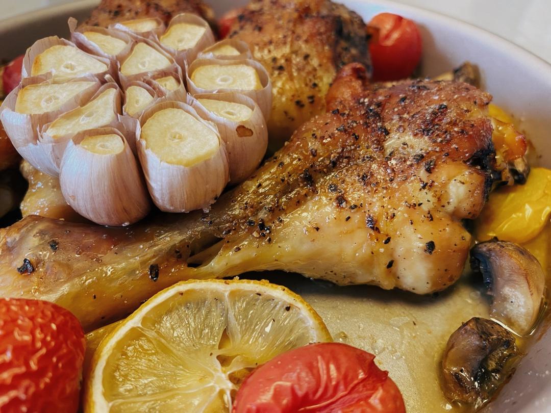 ㊙️蒜香盐烤鸡腿