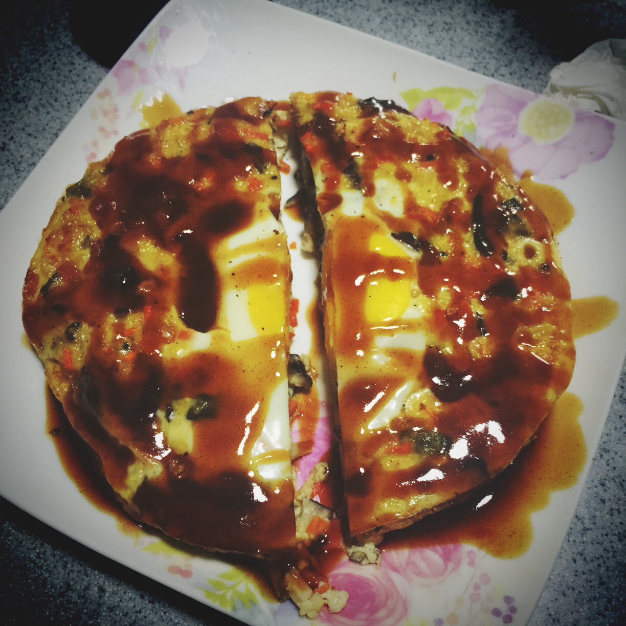 虾皮芝士焗豆腐（高蛋白快手早餐）