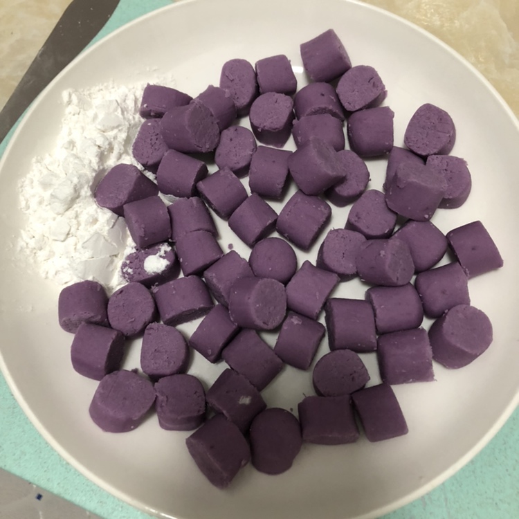 高颜值又好吃的紫薯芋圆