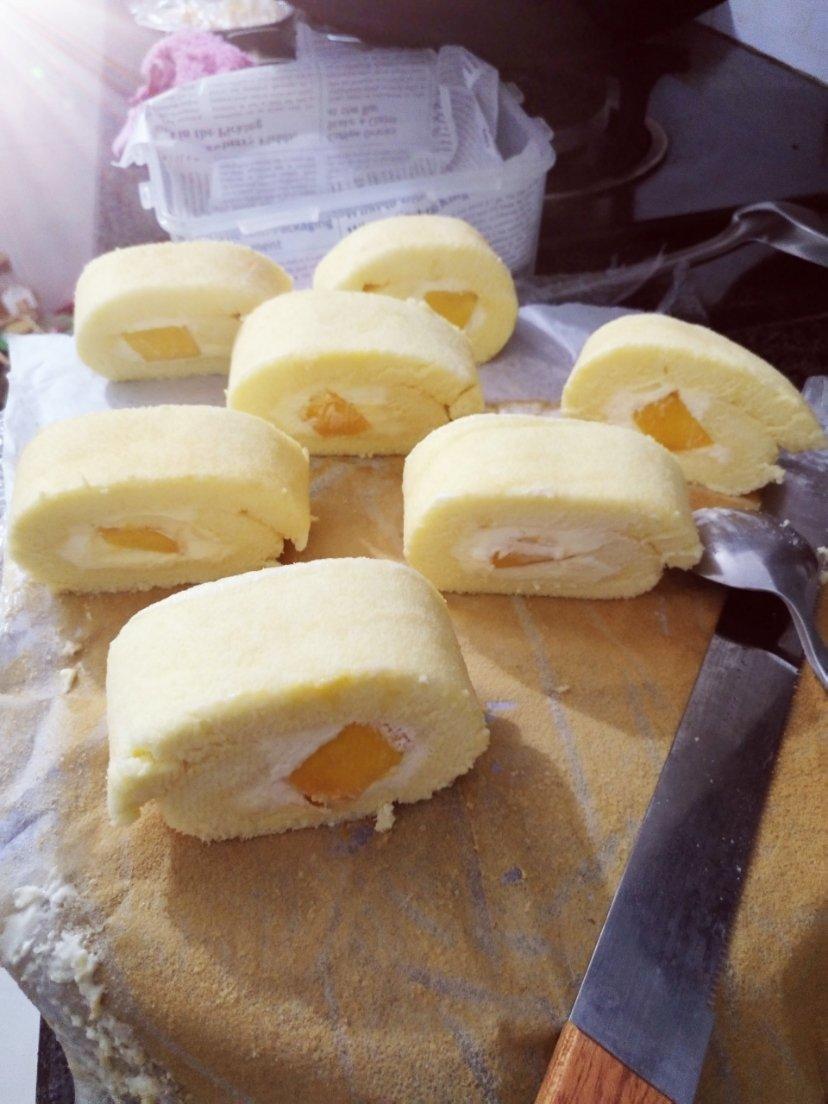 【北鼎品牌公开课】不易裂的戚风蛋糕卷（百香果芒果&芋泥肉松两种口味）