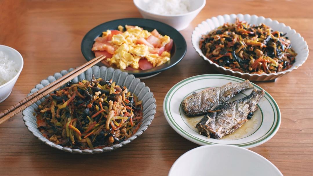 胡萝卜丝土豆丝炒肉丝