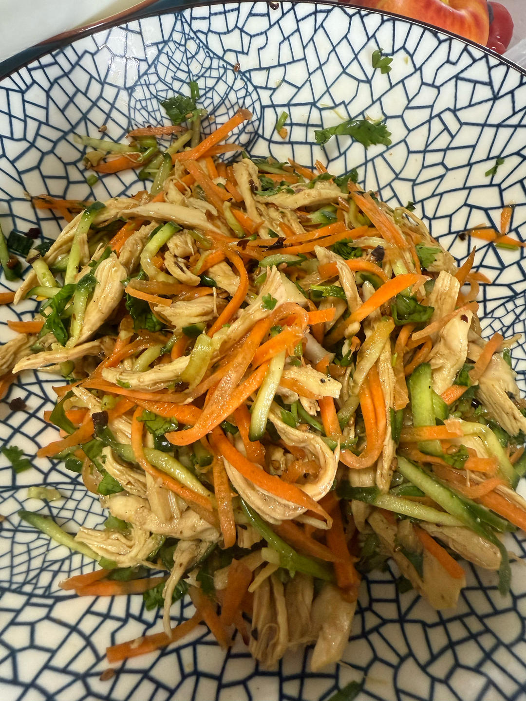 鸡胸肉这样做巨好吃❗️凉拌鸡丝😋低脂高蛋白
