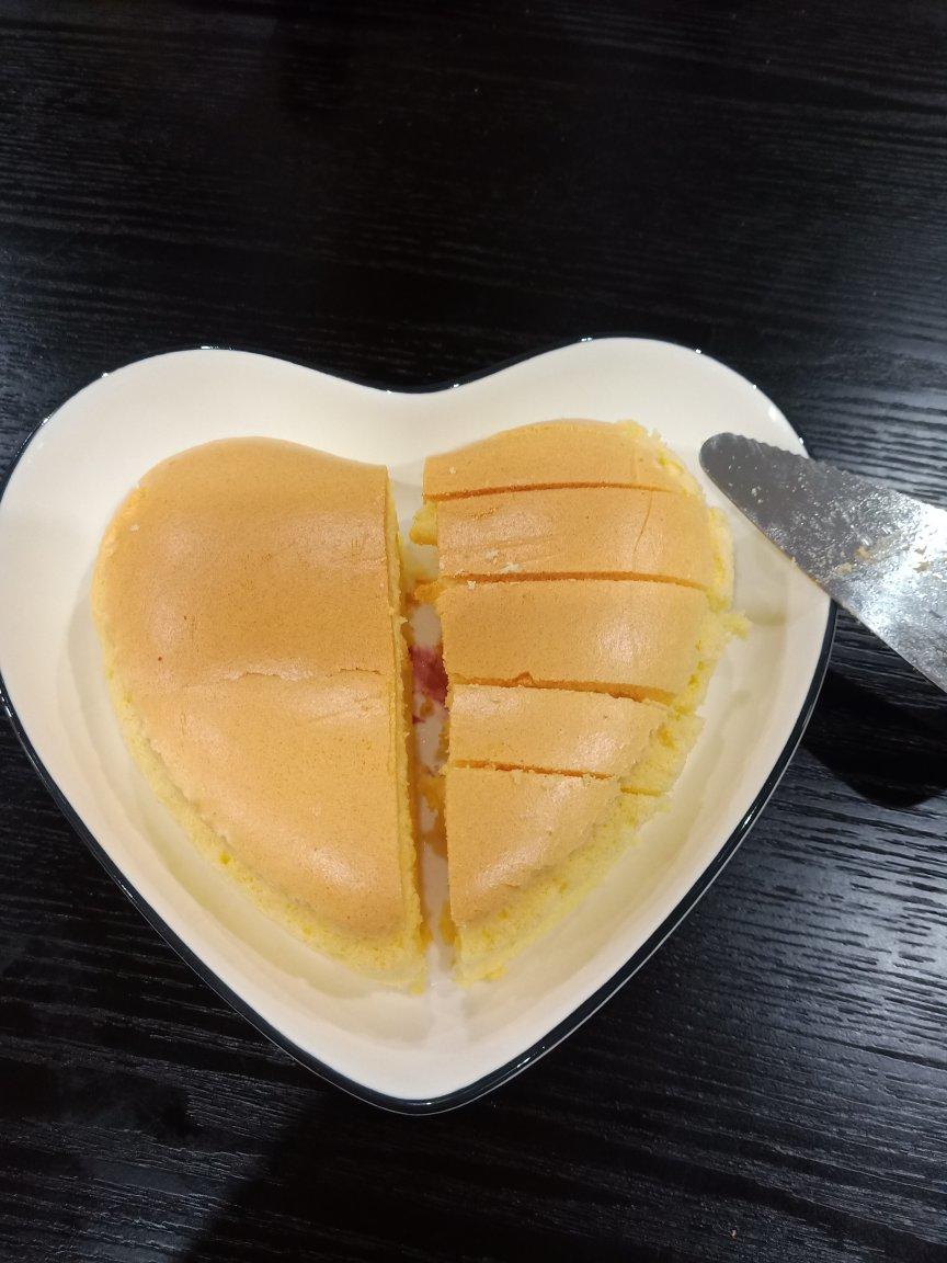 桔梗猫做的古早蛋糕