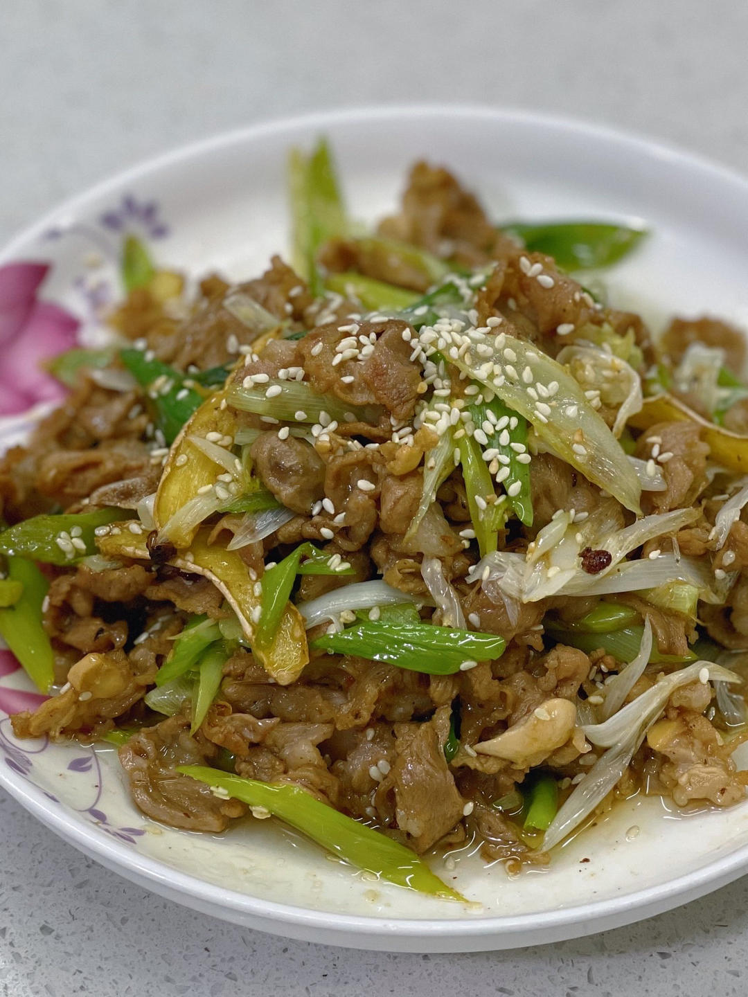 炒了20多年的葱爆羊肉