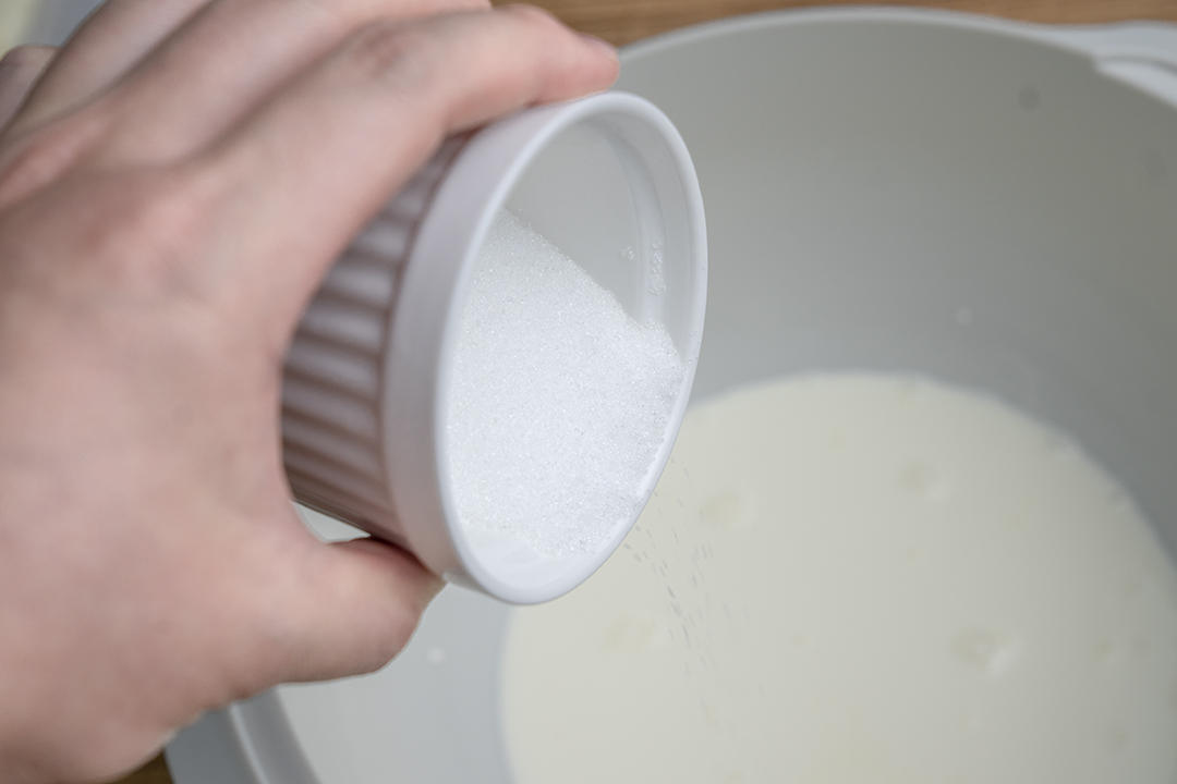 纯奶手撕吐司的做法 步骤1