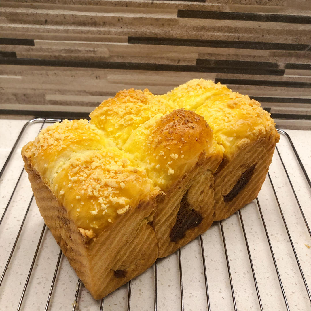 【奶酥吐司】｜抹茶+可可两种口味｜简单快手版