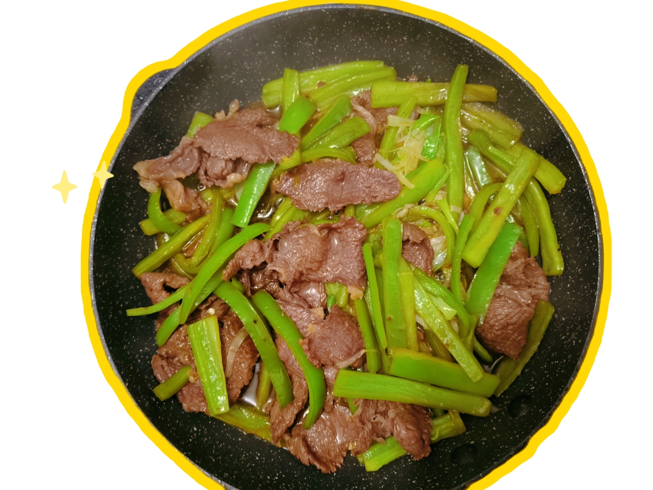 青椒炒牛肉：美味下饭的做法