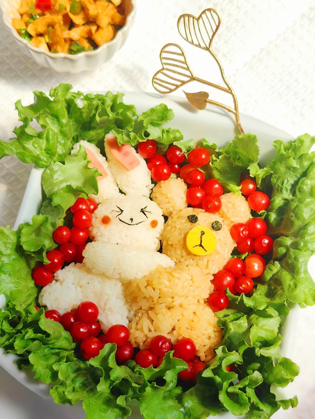 💘520甜蜜卡通便当