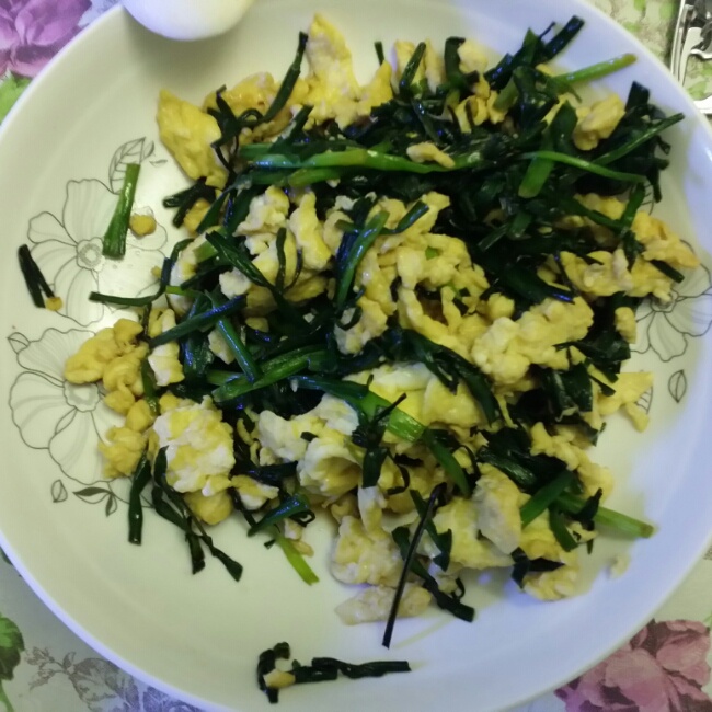 韭菜炒鸡蛋