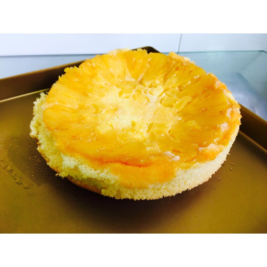菠萝翻转蛋糕
