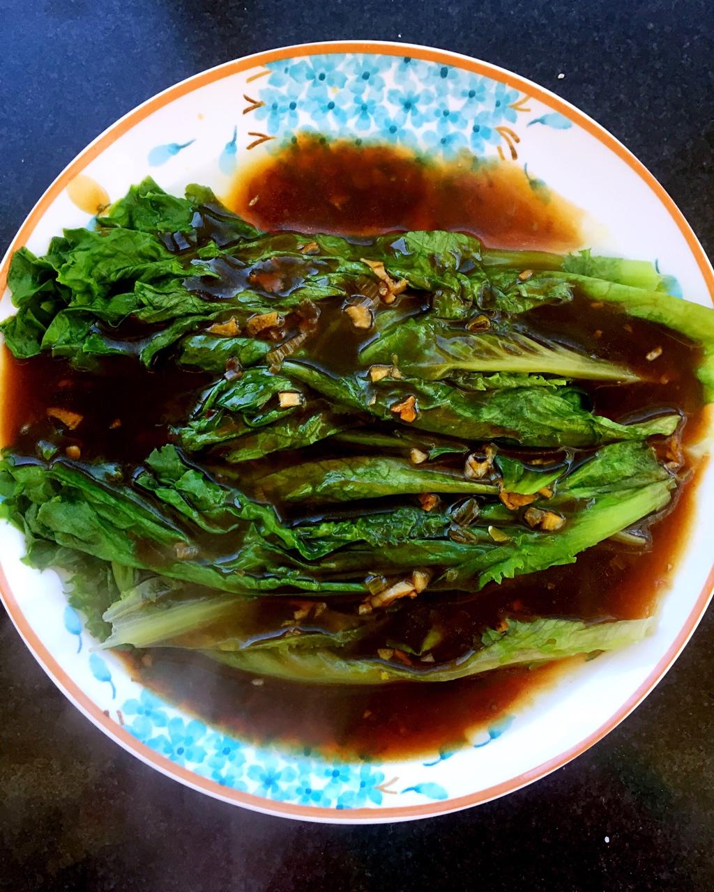 家常菜 蚝油生菜