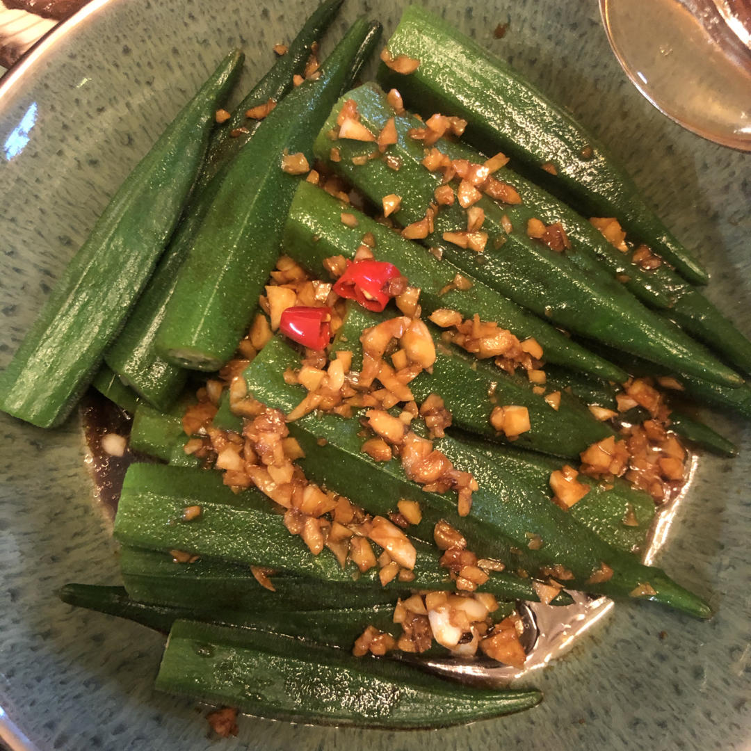 蒜蓉秋葵