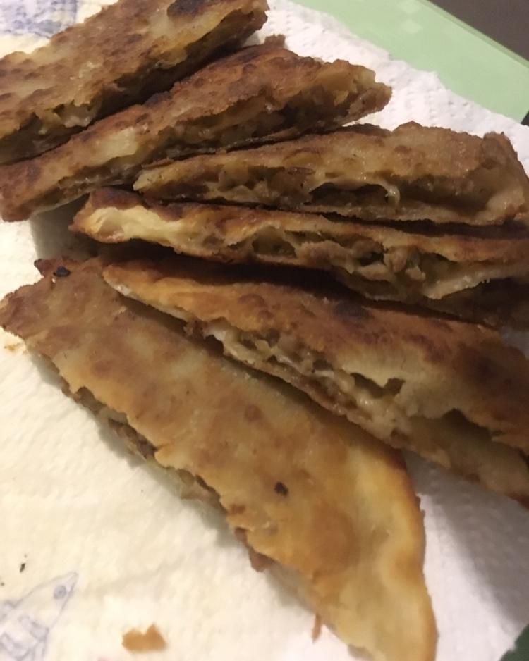 【千层牛肉饼】