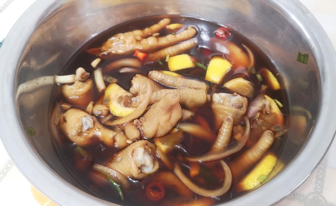 🍋柠檬百香果🌶️酸辣网红鸡爪