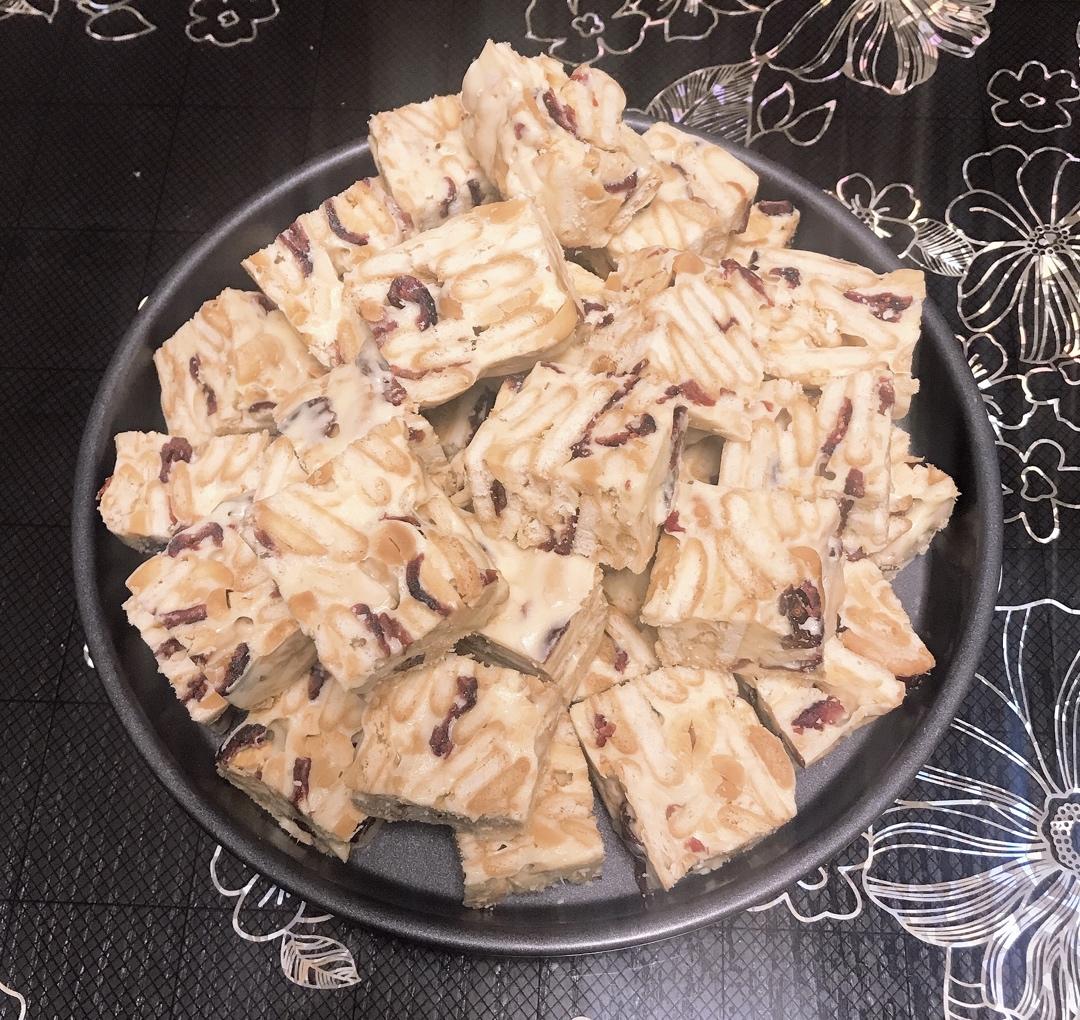 雪花酥  不甜版