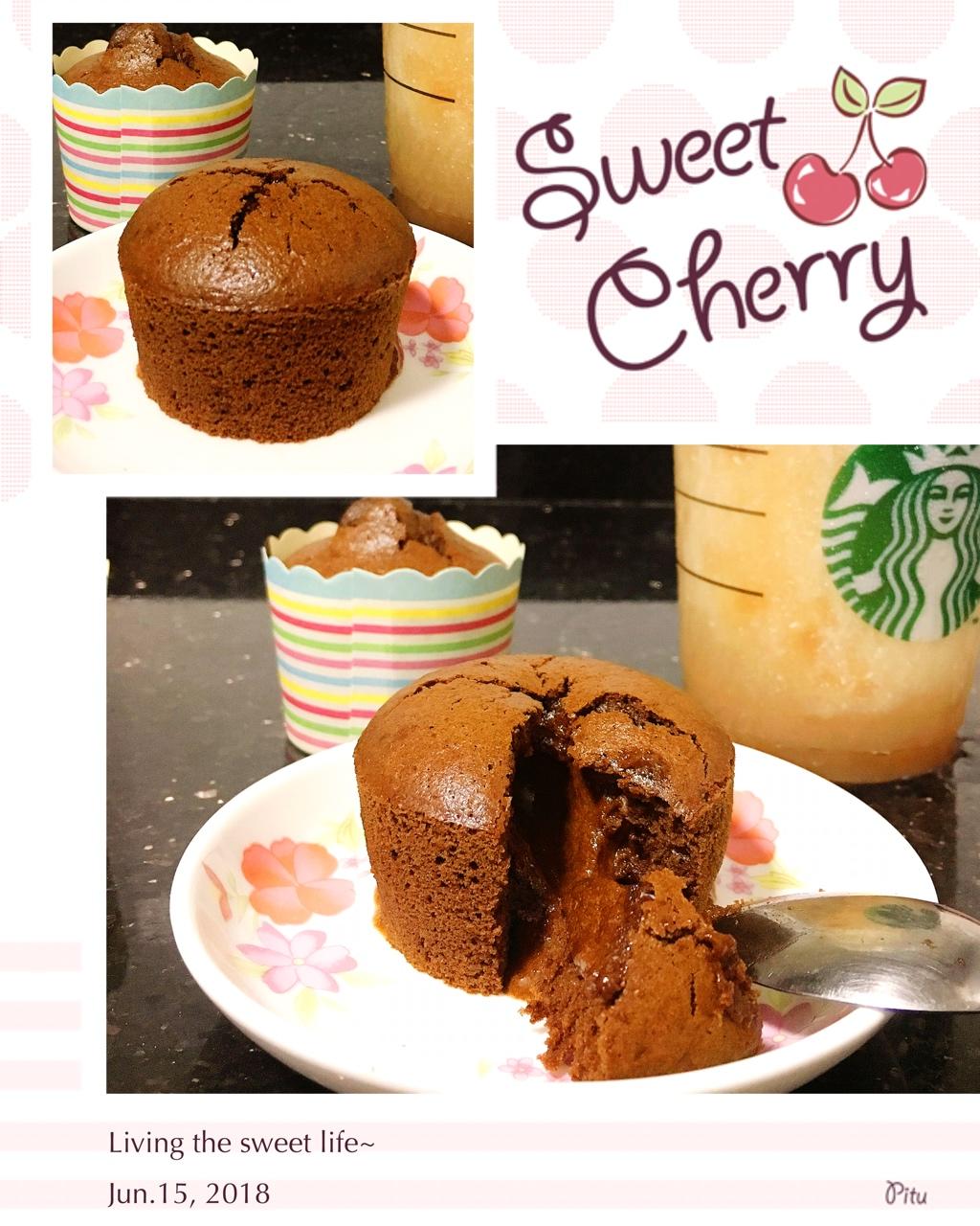 巧克力熔岩蛋糕