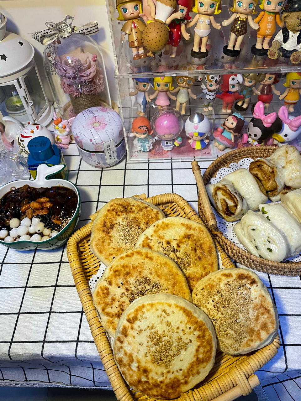 香酥掉渣的芝麻酱烧饼（内有烤箱和电饼铛版）