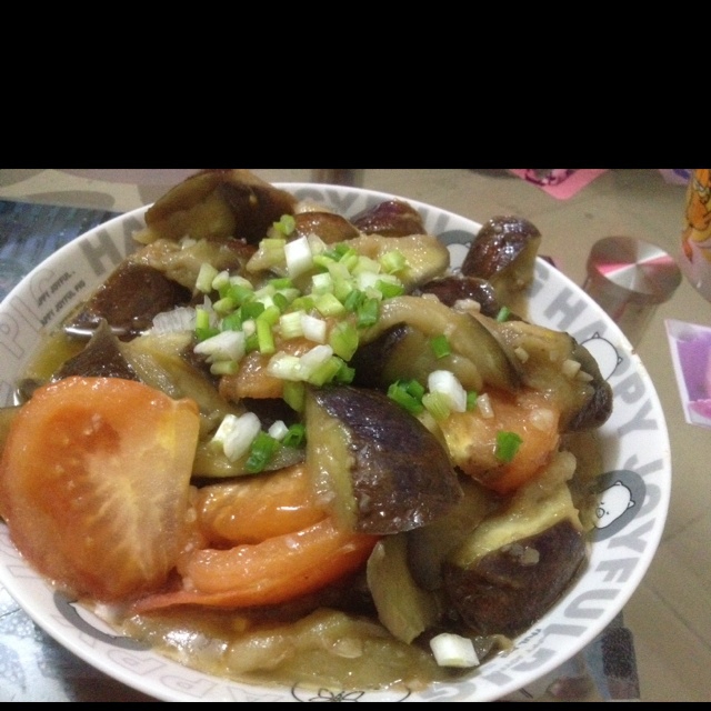 西红柿烧茄子