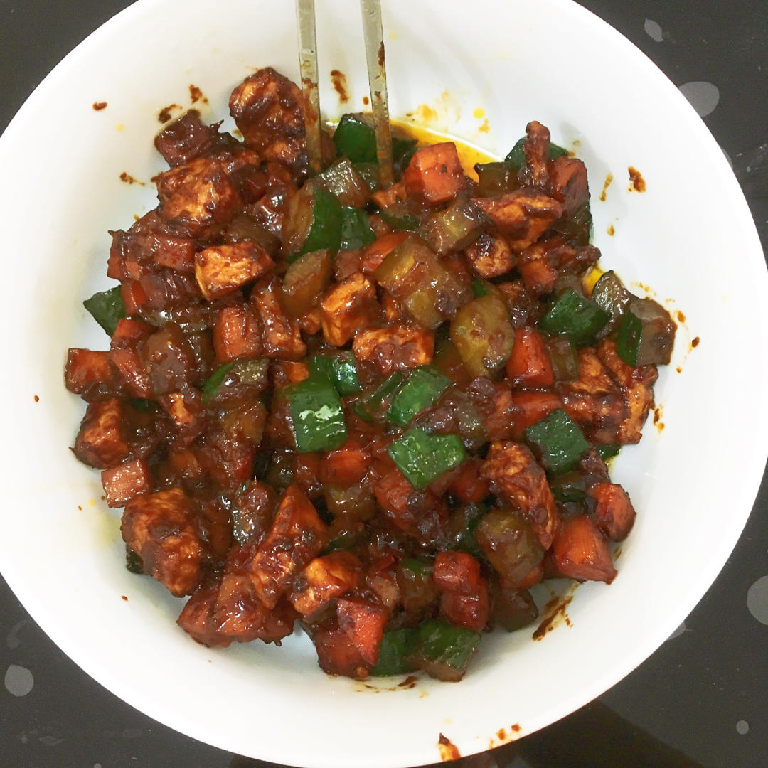 酱爆肉丁（简单快手下饭）