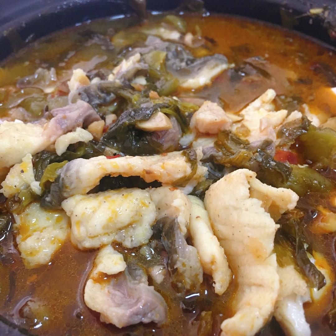 绝不会失手的酸菜鱼