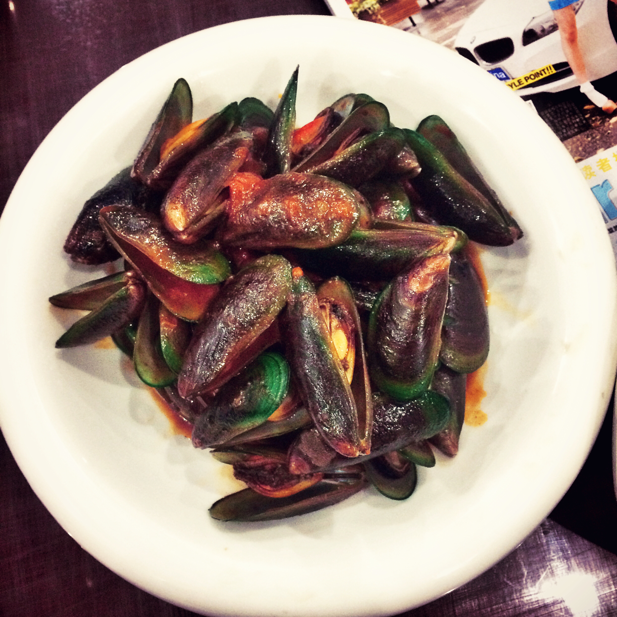 最爱那份鲜----酒香青口