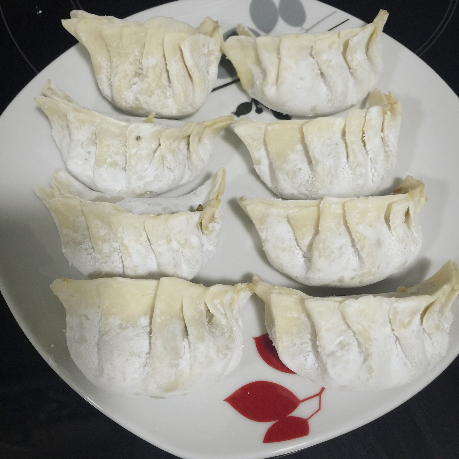 饺子的包法