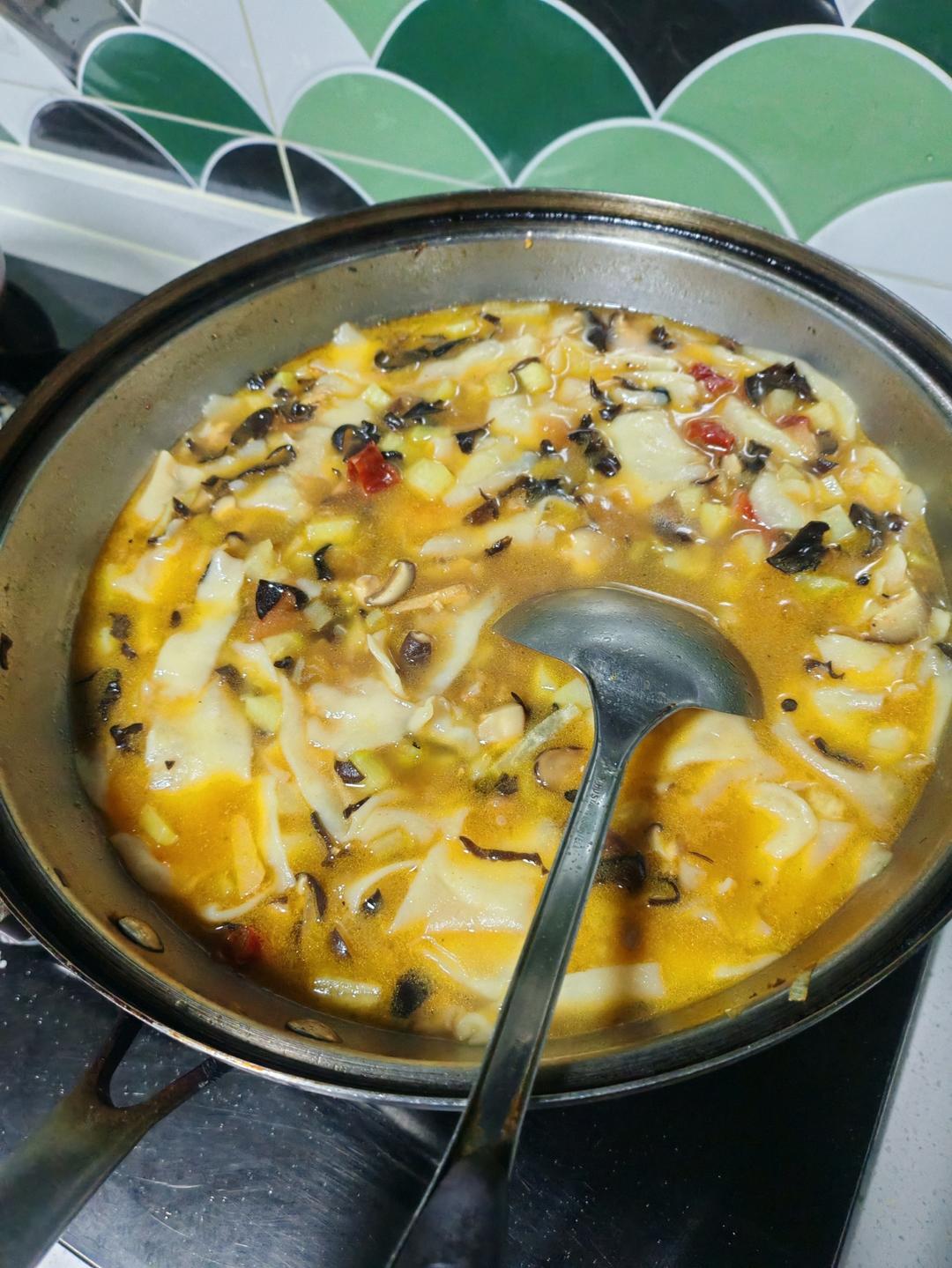 新疆汤饭（揪片子）附揪面片图解