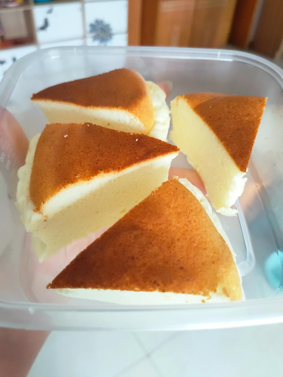 自制酸奶无油低卡伪芝士轻乳酪蛋糕