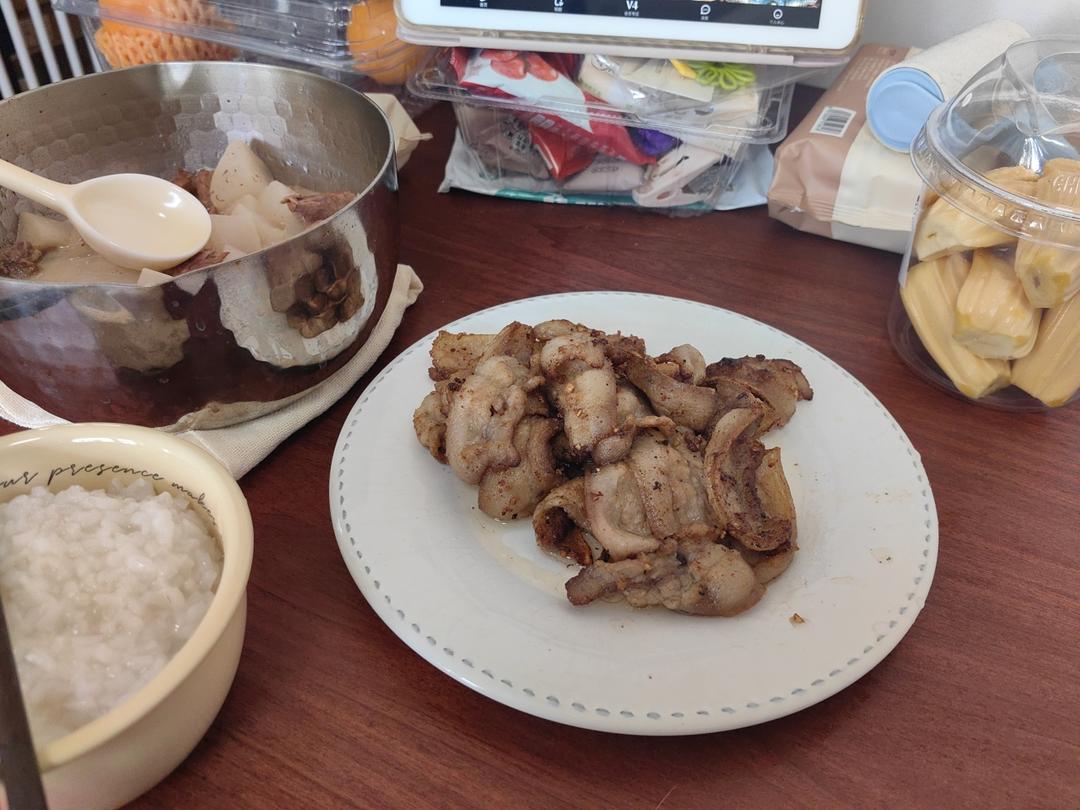 香煎五花肉