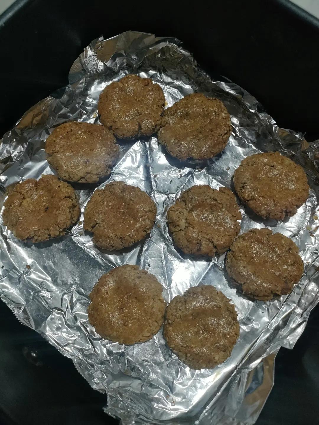在家自制低糖低油香喷喷的桃酥