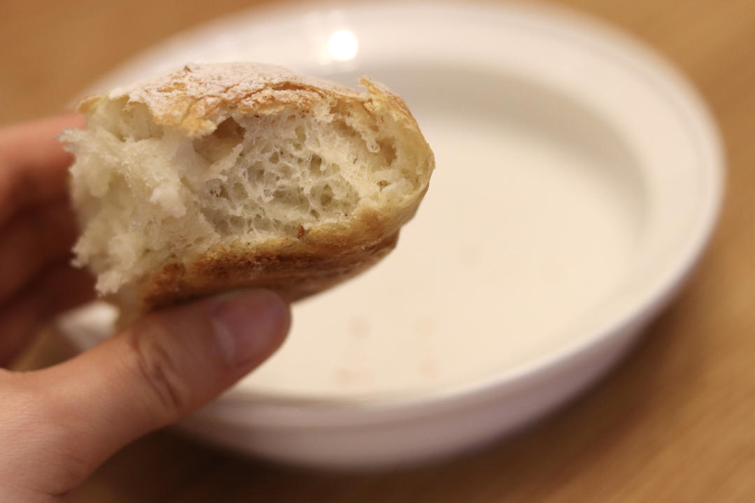 免揉黑椒土豆脆皮欧包