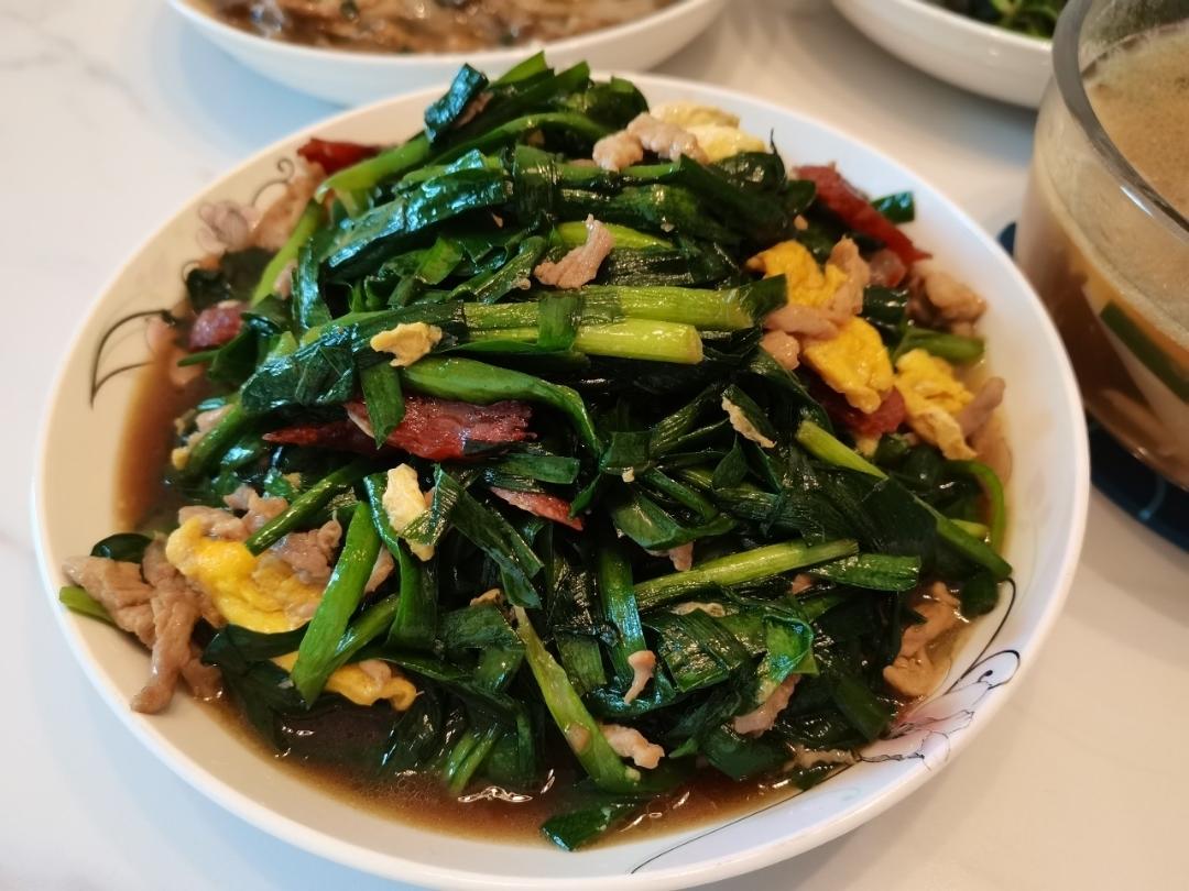 韭菜炒鸡蛋——三分钟快手下饭菜 掌握火候的秘诀