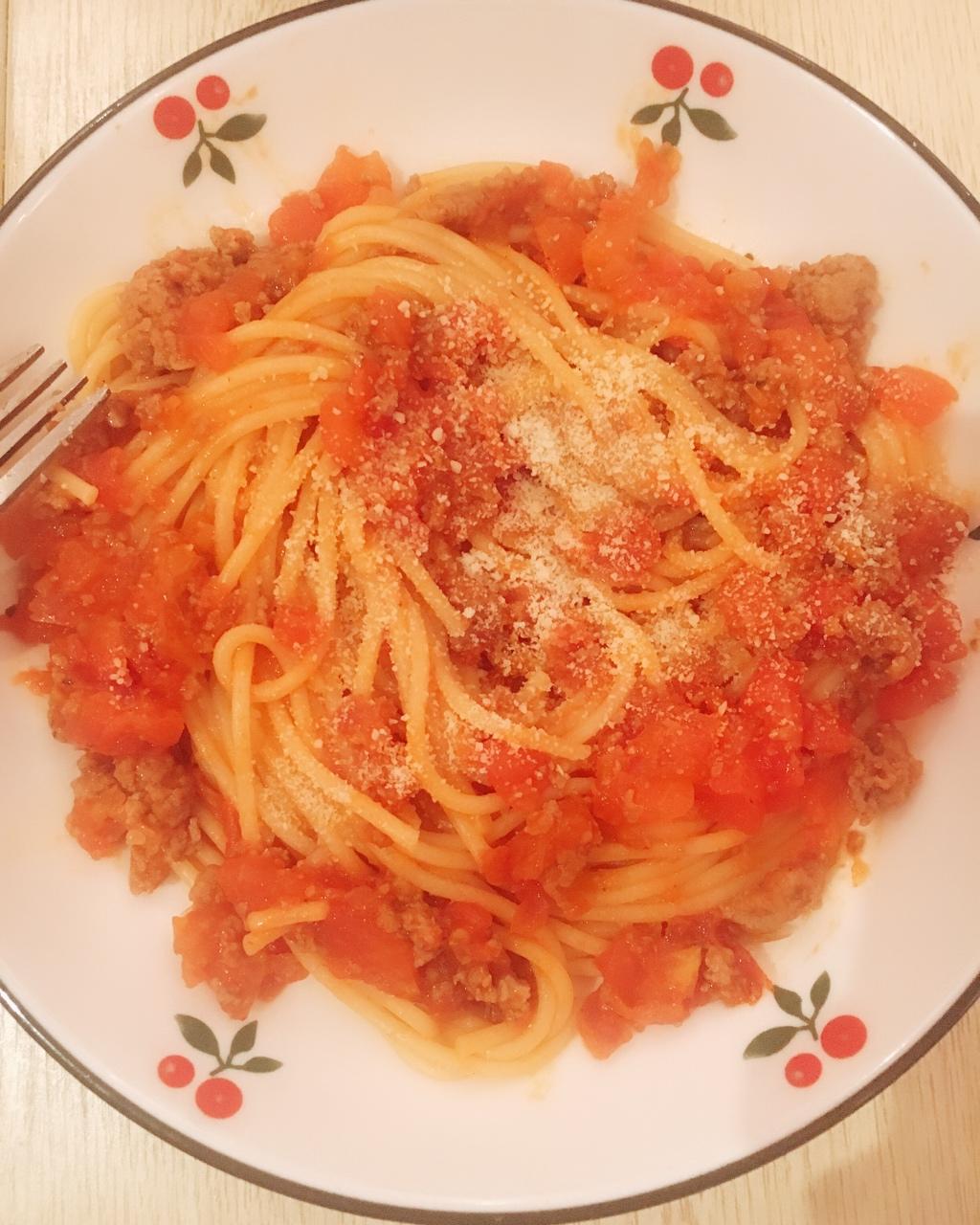 番茄牛肉意大利面