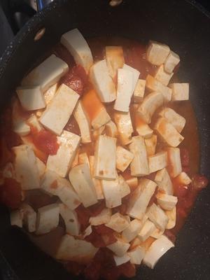 西红柿炒豆腐的做法 步骤5