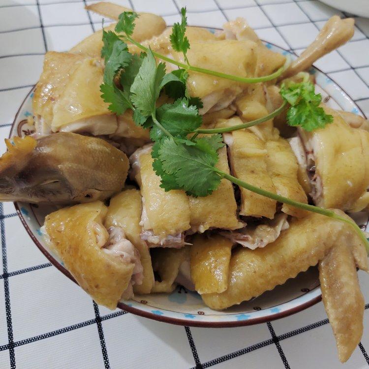 电饭煲版盐焗鸡