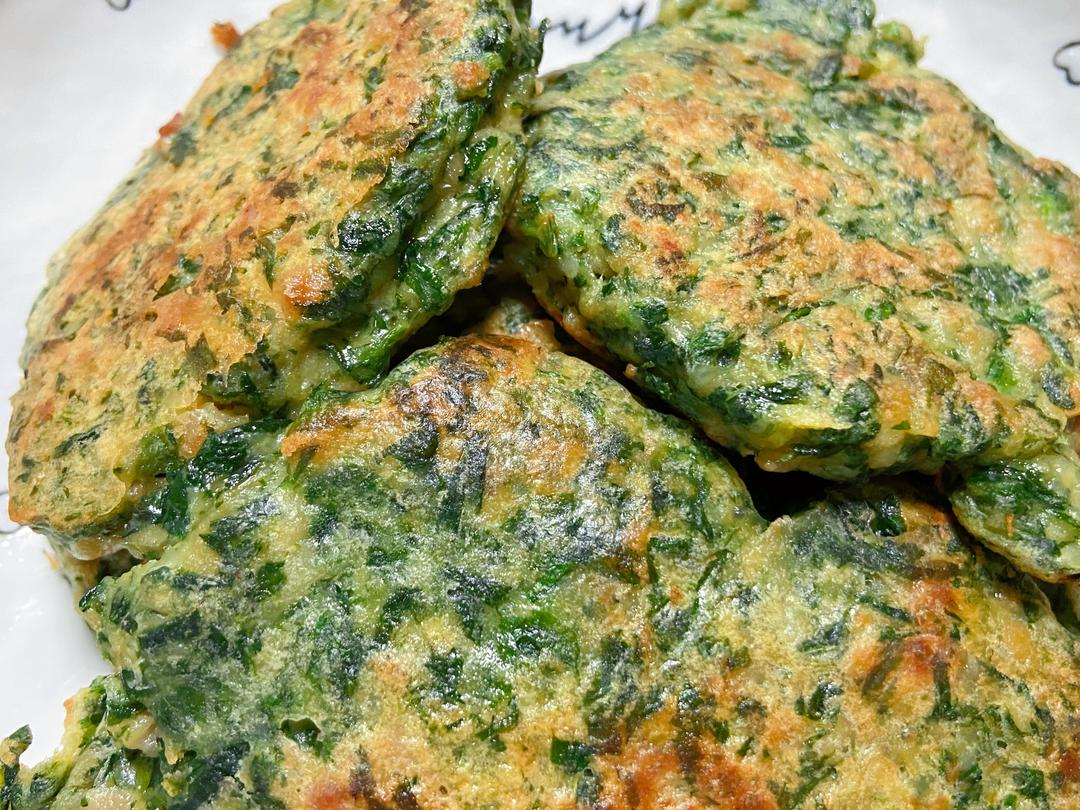 艾叶煎饼的做法