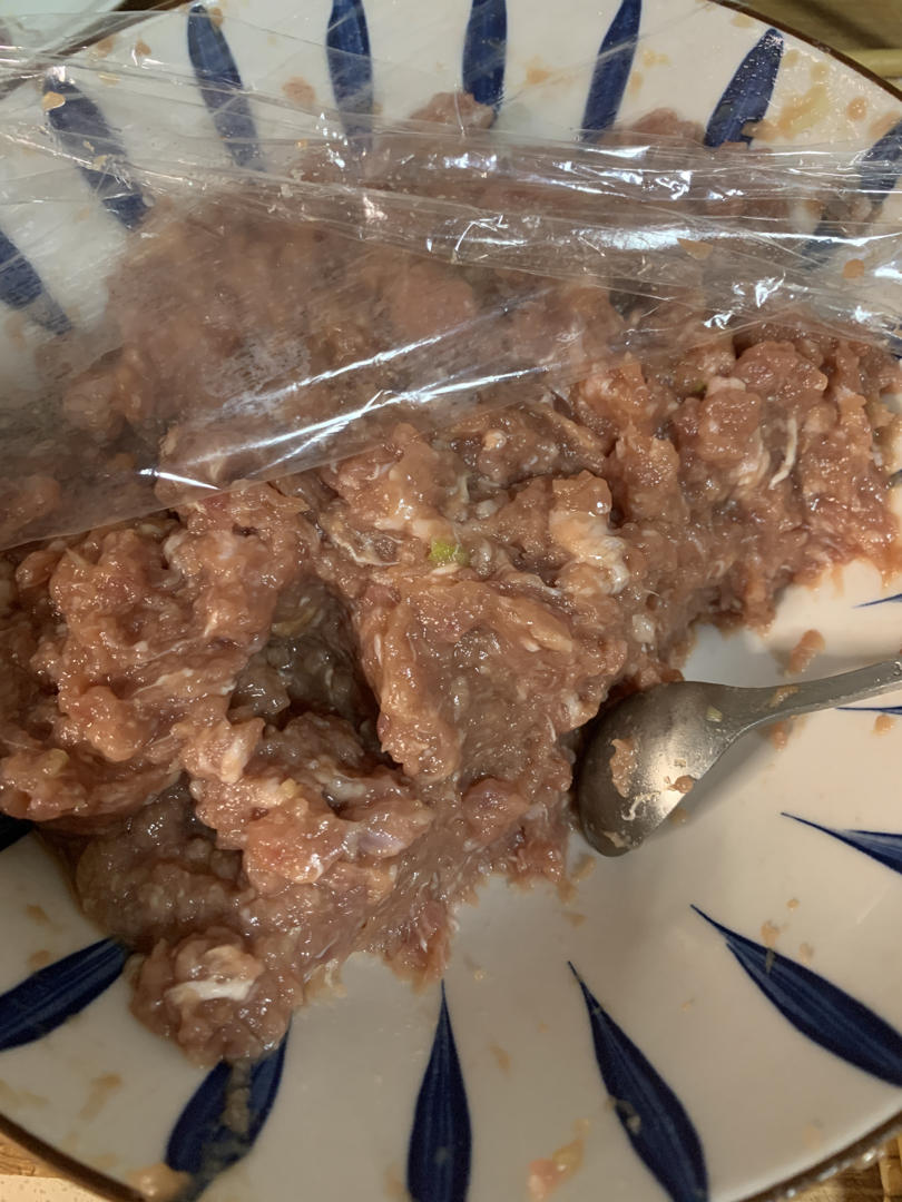 肉不柴的馄饨馅