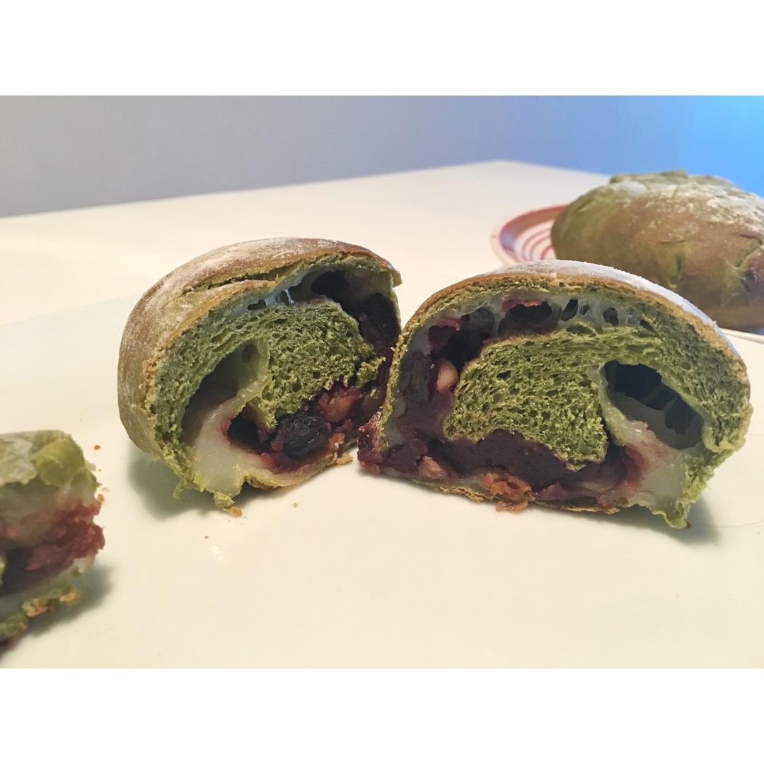 麻薯夹心可可（抹茶）软欧