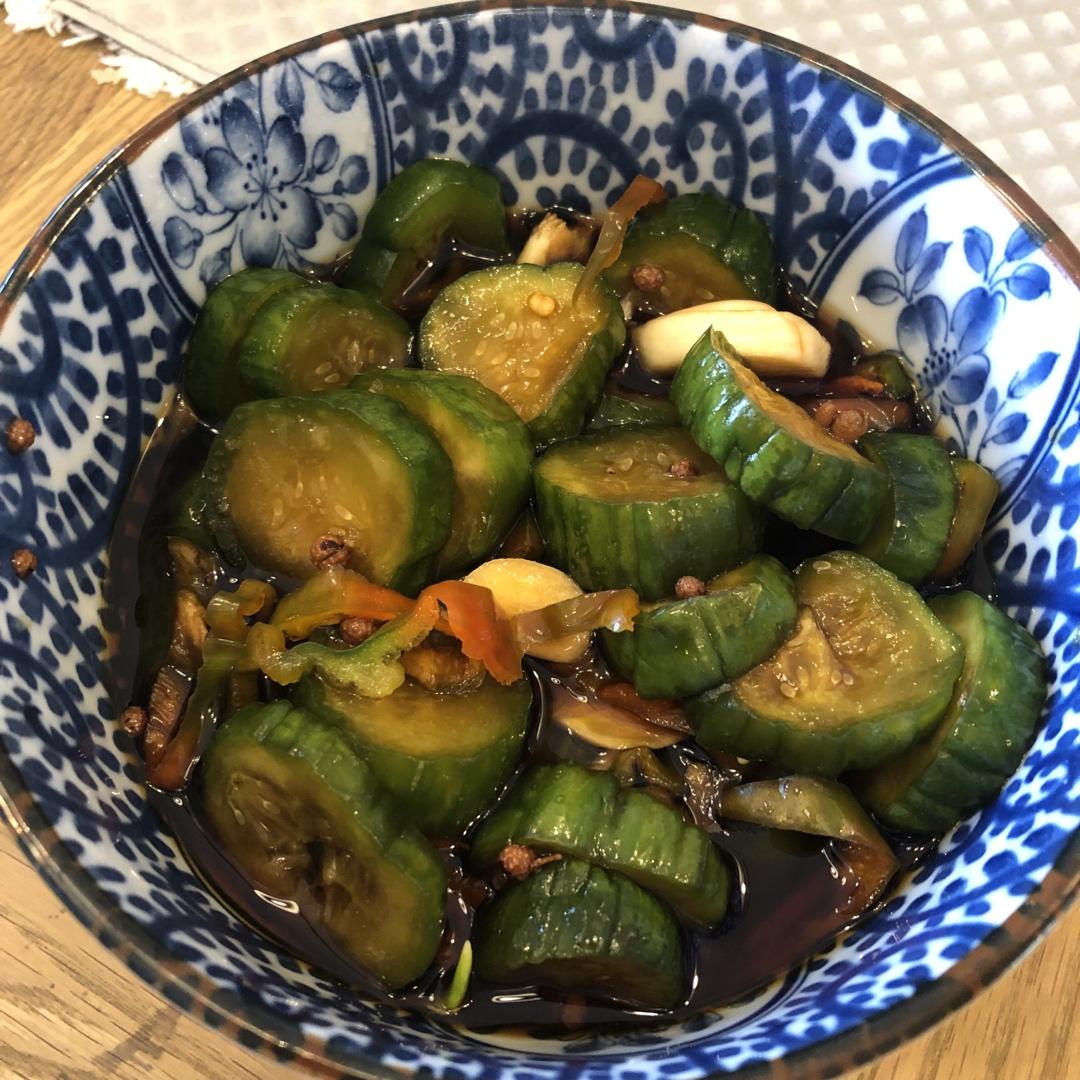 酱腌黄瓜咸菜