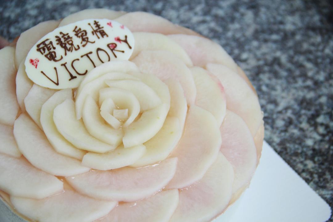 【福田淳子】白桃可尔必思生起司蛋糕